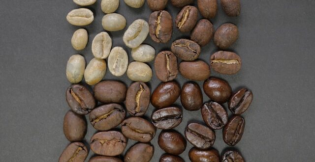 The different types of roasting coffee beans