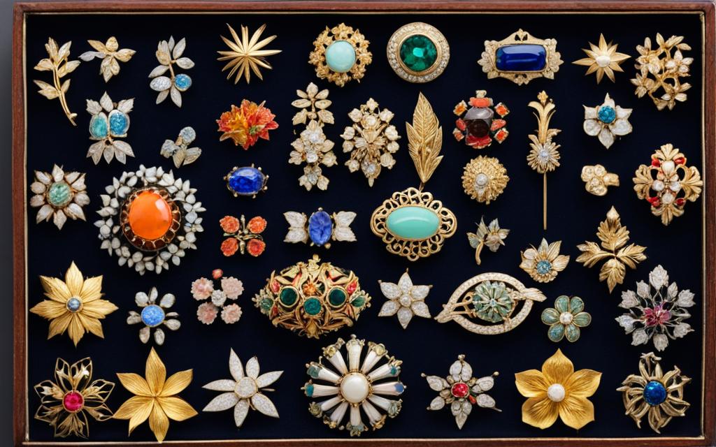 Vintage brooches for sale